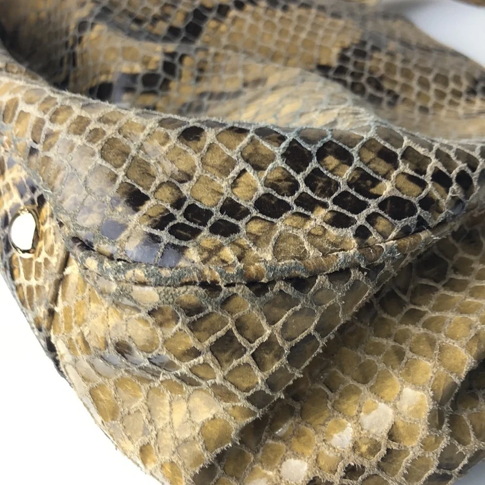 Michael Kors Fulton Snake Shoulder Bag